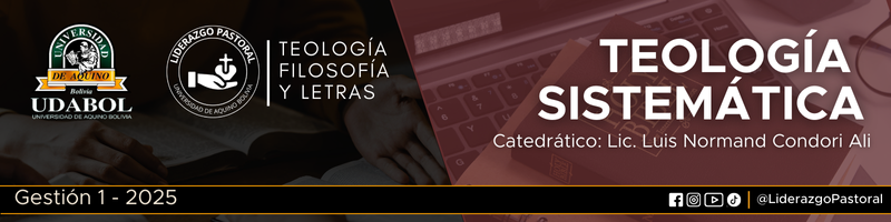 TEOLOGÍA SISTEMÁTICA